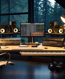 Home office for music production.. Image 03