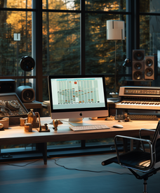 Home office for music production.. Image 06
