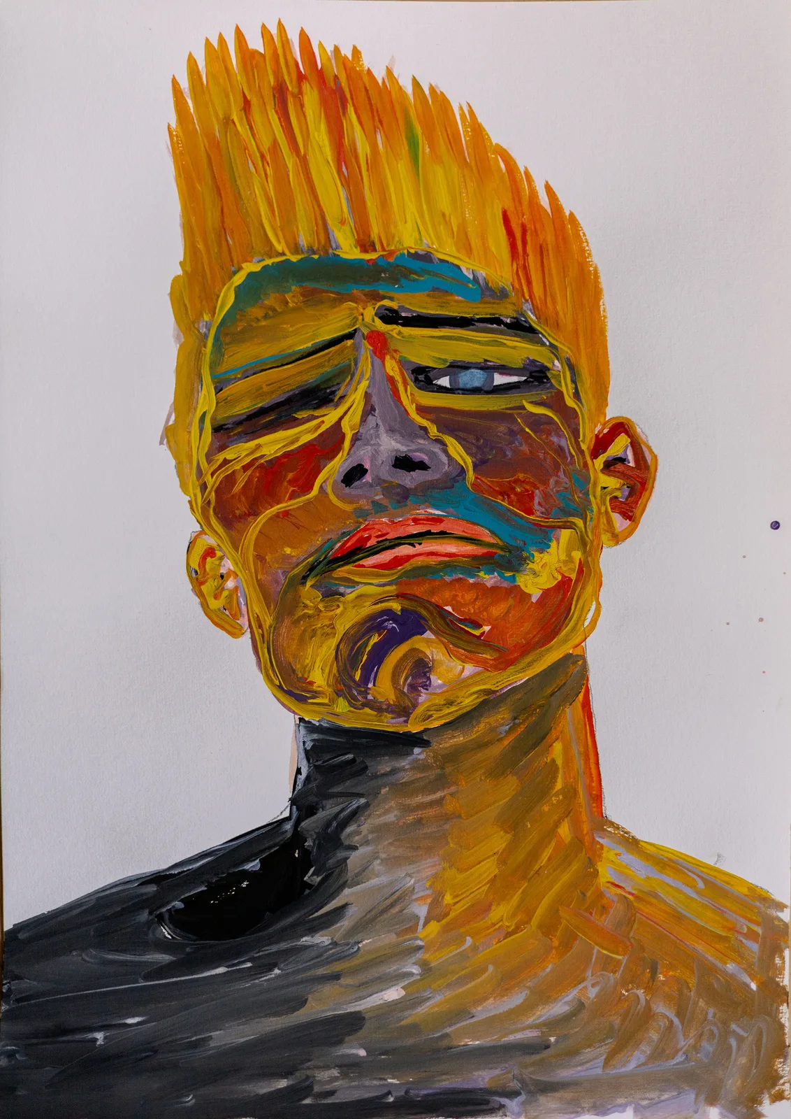I WAS 18 (self portrait)